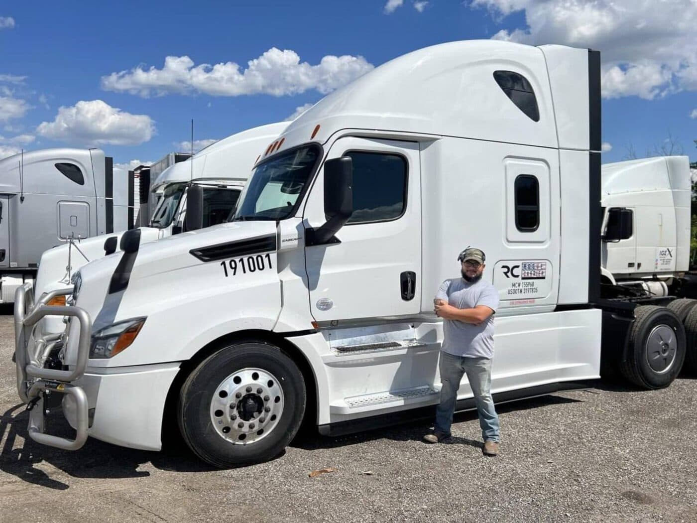 Driver with Rogue Carrier fleet